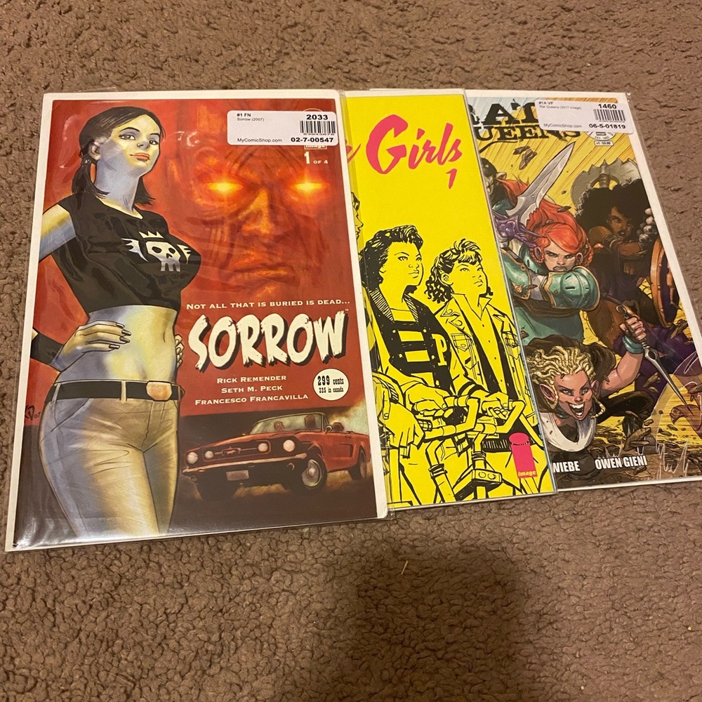 Comic Book Collection - Sorrow, Paper Girls, and More